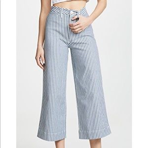 Madewell Emmett Wide-Leg Crop Pants